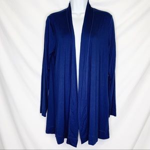 NWT Soma Cool Nights Collection Navy L Cardigan